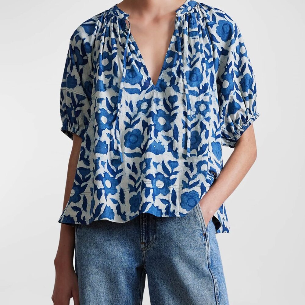 Apiece Apart Lumina Popover Top - Picture 3 of 13